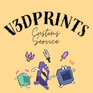 CUSTOM PROP COMMISSIONS | Design and Print Service | Cosplay Props