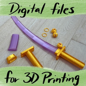 Celine's Swords | Kpop Demon Hunter | Retractable Sword | DIGITAL FILES