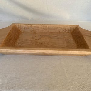 Hand Carved Maple Platter