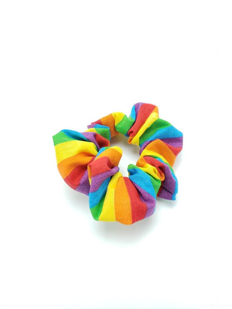 Pride /& Rainbow Scrunchies Pride Scrunchie LGBTQ Pride Scrunchie