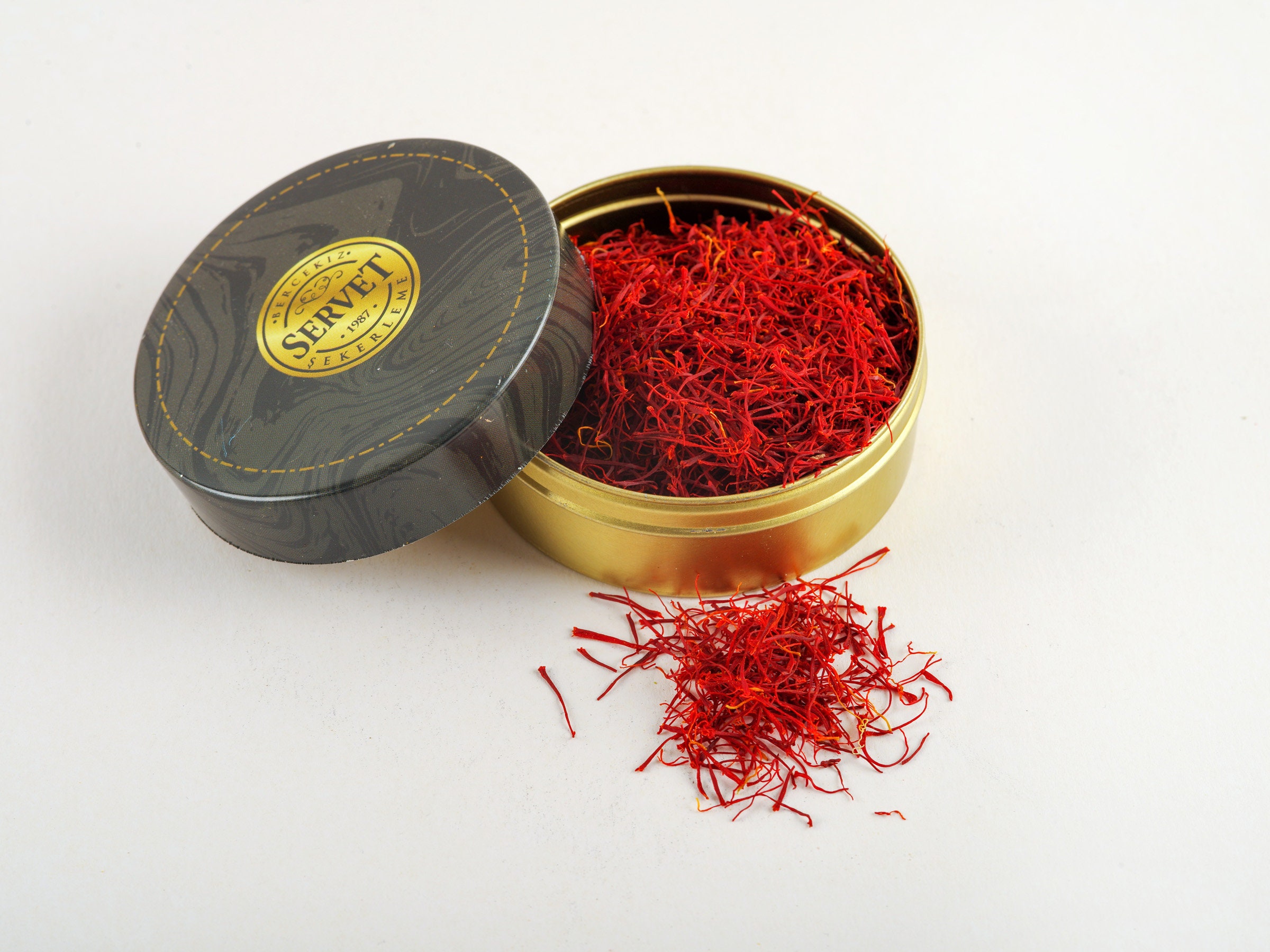 Natural Turkish Saffron 1 Gram Etsy