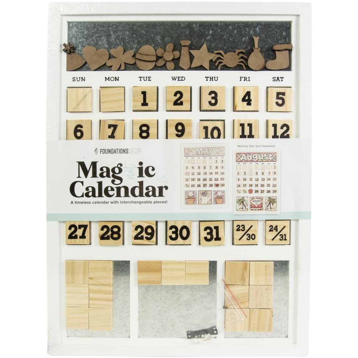 Framed Calendar Etsy