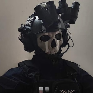 3D Printed Ghost Inspired Mask Ghost Cosplay Ghost Costume Skull Mask