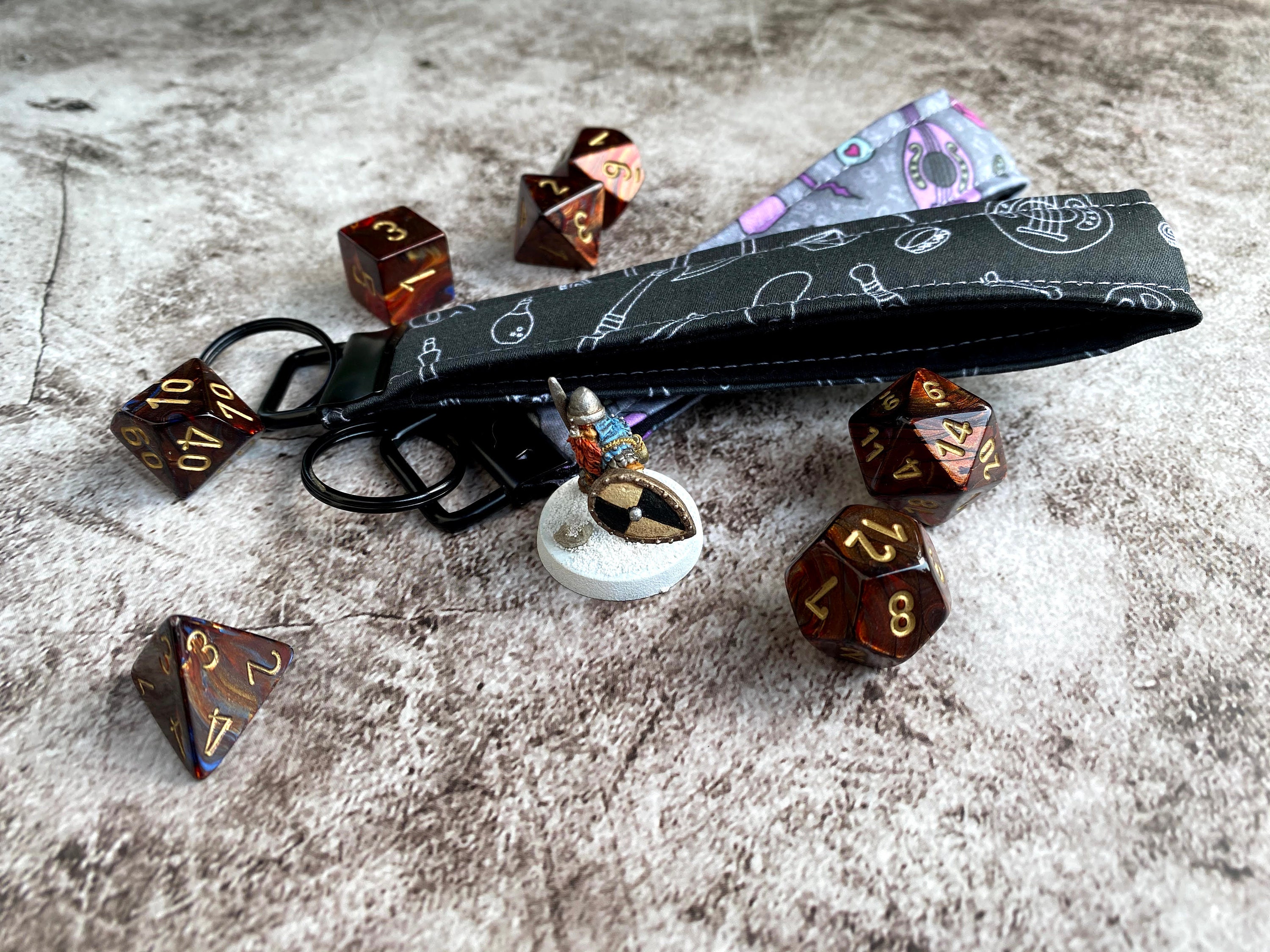 Dwarven Dnd Key Fob Wrist Strap RPG Key Chain Dungeons Etsy Ireland