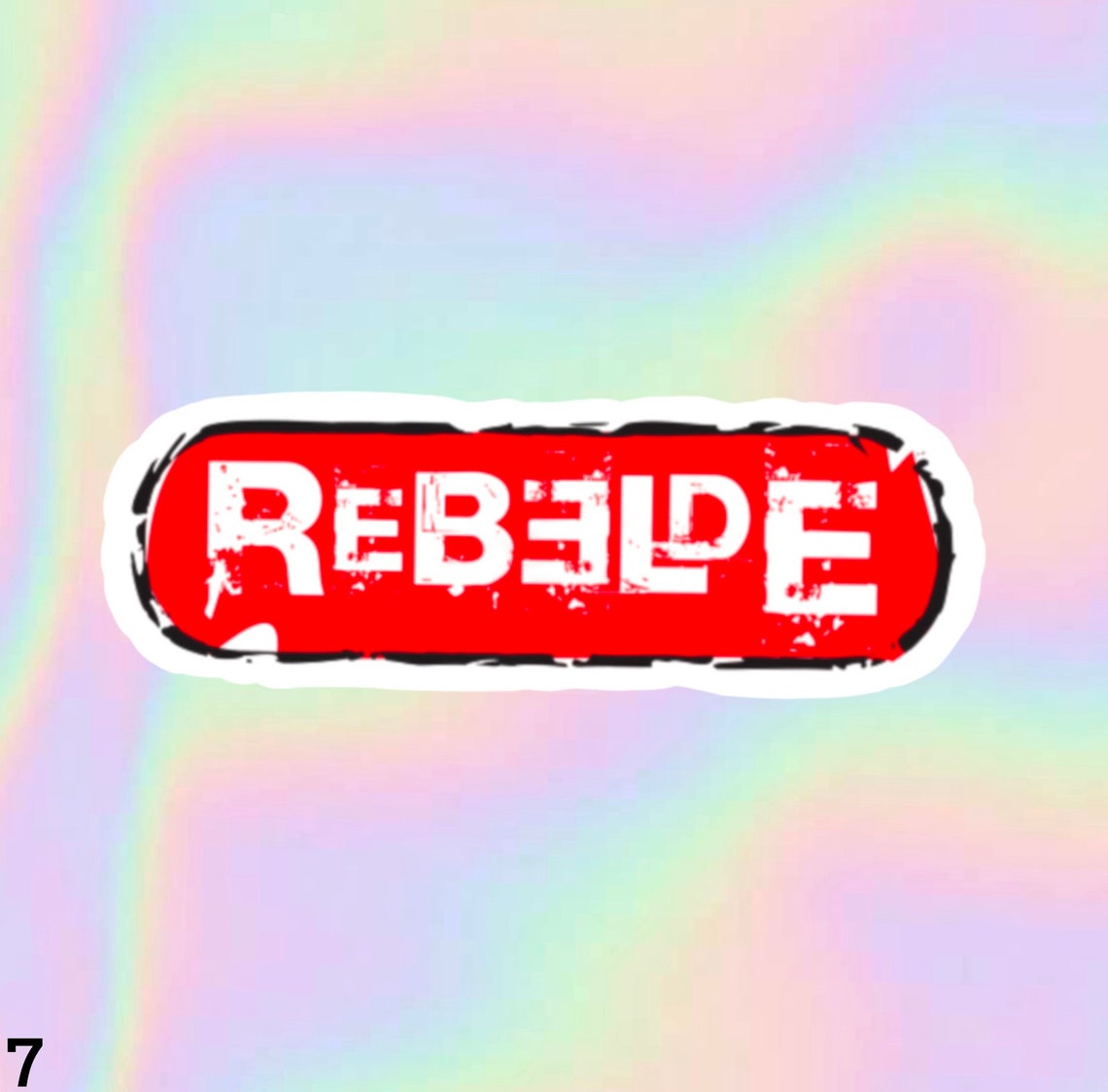 Rebelde Sticker RBD Sticker Rebelde Fans Rebelde Logo Etsy