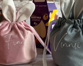 Sacos de coelho da Páscoa Presente de Páscoa personalizado para crianças