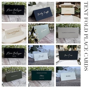 Wedding Table Place Cards