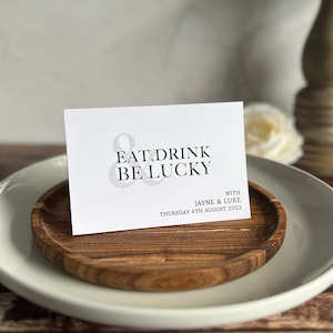 Porte-cartes à gratter du loto pour mariage (Ensemble de 10)