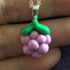 Grapes Necklace or Earrings (11,814)