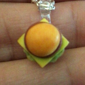 Cheeseburger Necklace or Earrings (10,117)