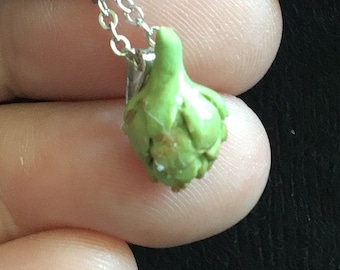 Artichoke Necklace or Earrings (15,065)