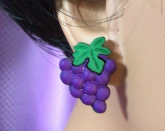 Grapes Necklace or Earrings (1492)