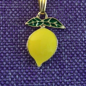 Lemon Necklace or Earrings (10,080)