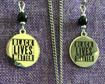 Black Lives Matter Halsband eller Örhängen (104)