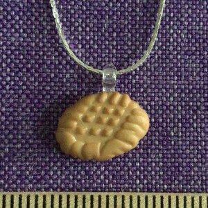 Peanut Butter Cookie Necklace or Earrings (10,011)