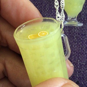 Lemonade Necklace or Earrings (11,121)