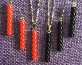 Choice of Licorice Necklaces or Earrings (18,099)