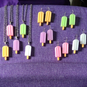 Popsicle Necklace or Earrings (10,092)