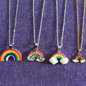 Rainbow Necklaces or Earrings (12,609)