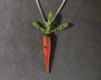 Carrot Necklace or Earrings (6007)