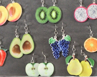 Fruit Double Sided Earrings (5001)