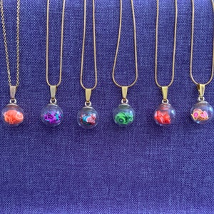 Fruit in a Bulb Necklaces (10,267)