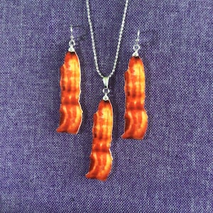 Bacon Necklace or Earrings (11,632)