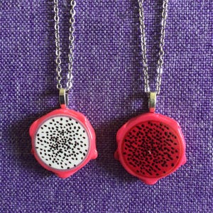 Dragon Fruit Necklaces and Earrings (27,097)