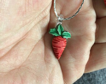 Carrot Necklace or Earrings (7083) - Etsy