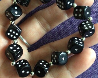 Dice Bracelets (24,095) - Etsy UK