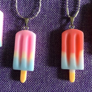 Popsicle Necklace and Earrings (20,041)