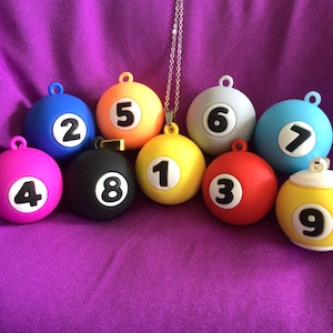 Pool Balls Necklaces (19,500)
