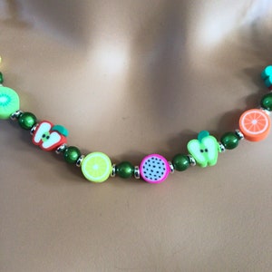 Fruit Beads Necklace (1255)