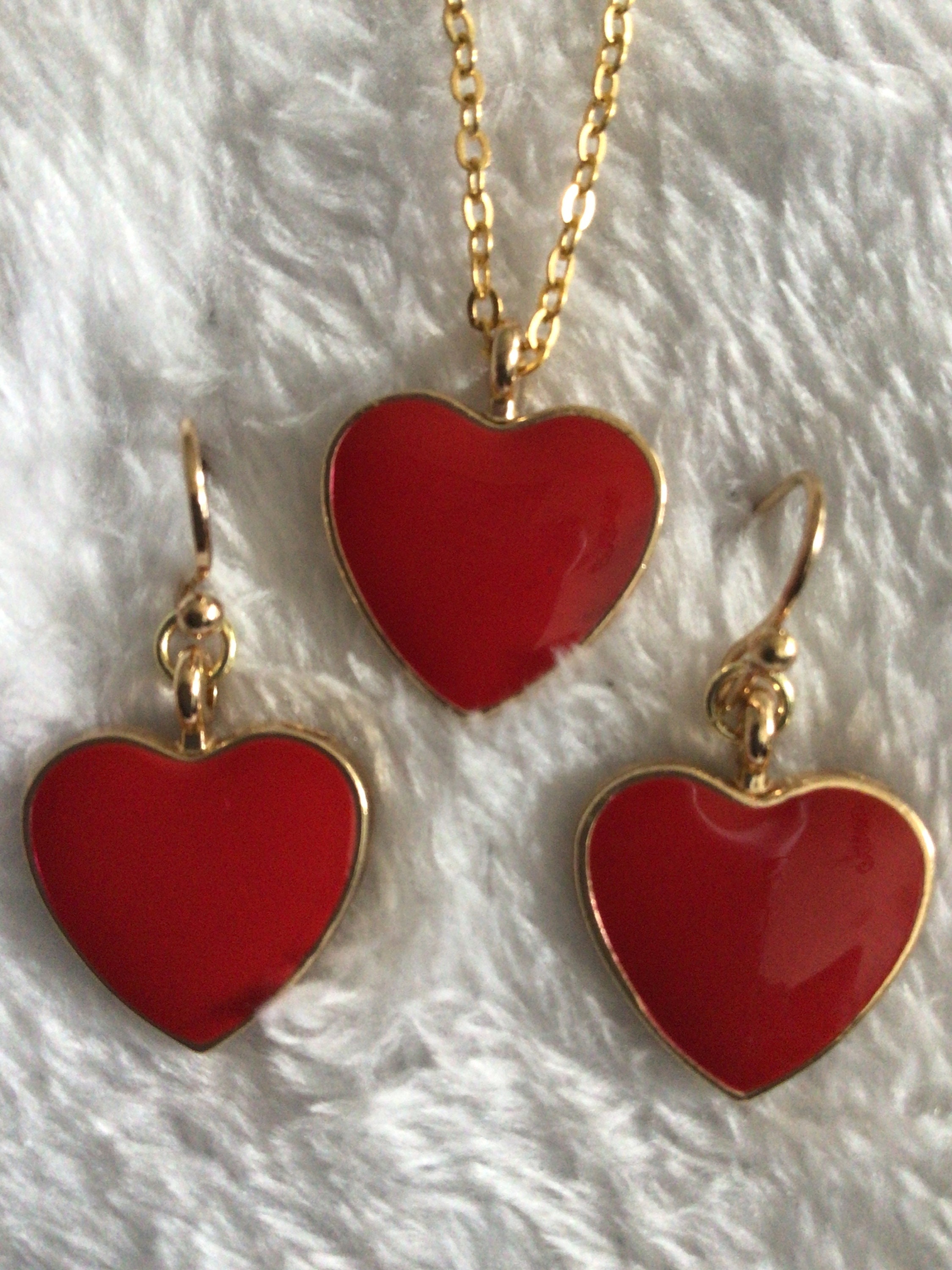 Uloveido Set Collana E Orecchini Con Pesce Rosso – Zirconi Cubici AAA+, Placcatura Premium, Regalo In Scatola Trasparente