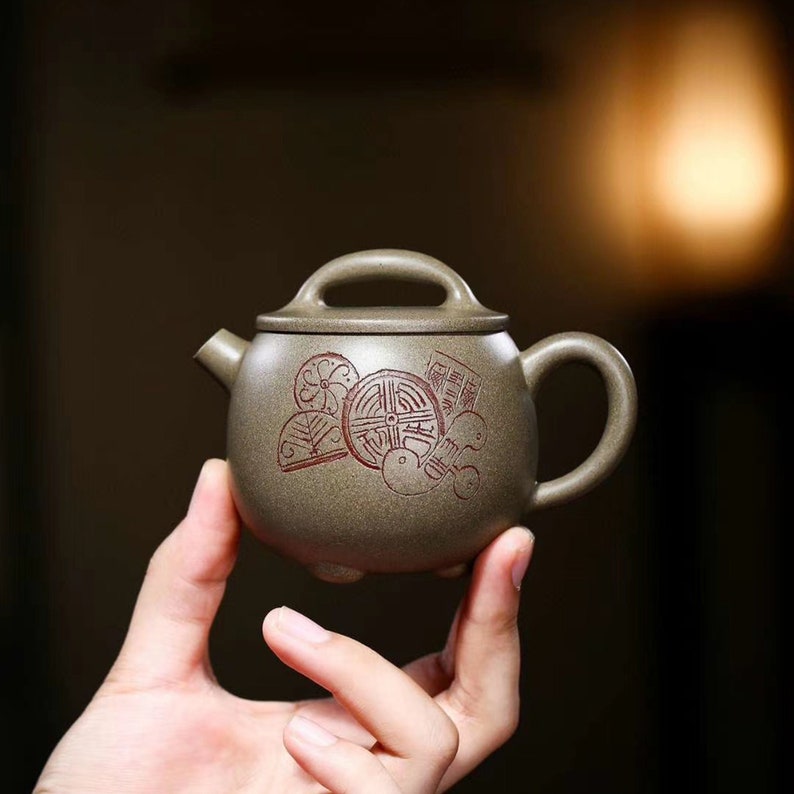 Handmade Yixing Zisha Teapot Chinese Yixing Teapot Yixing Clay Etsy