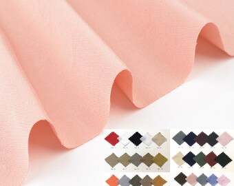 100% Tencel z tkaniny Lenzing Woven 165gsm, miękka tkanina Twill Tencel Solid Dye, tkanina Tencel Lyocell na odzież wizytową, FB138