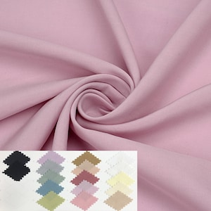 Tencel Modal From Lenzing Woven Fabric 120gsm, Tencel Soft Fabric Solid Dye, Tencel Lyocell Fabric For Dress Clothing DIY, FB132