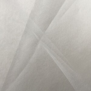 8 Momme 100 % Mulberry Silk Fabric by the Meter, Real Silk Organza, Natural Mulberry Silk Pure Silk Fabric for Clothing Bedding, FB168