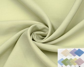 Tencel From Lenzing Woven Fabric, Tencel Soft Fabric Solid Dye, Tencel Lyocell Fabric For Dress Clothing DIY, FB128