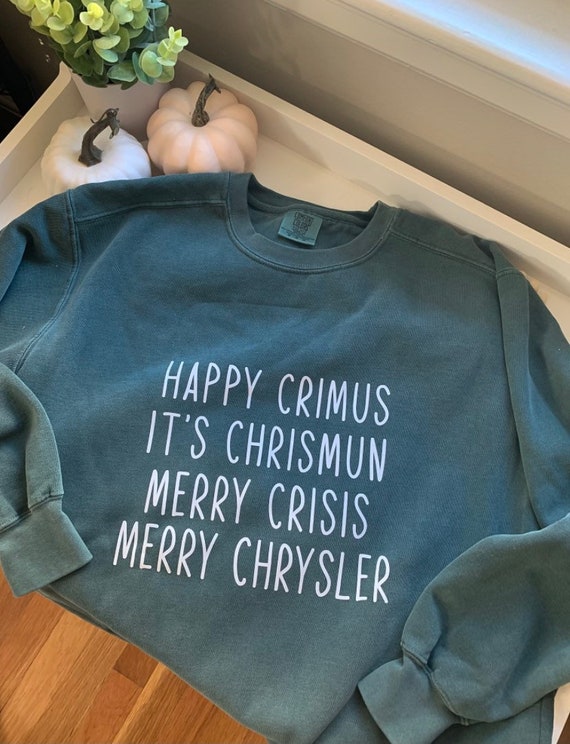 Merry Chrysler Crewneck Sweatshirt Vine 