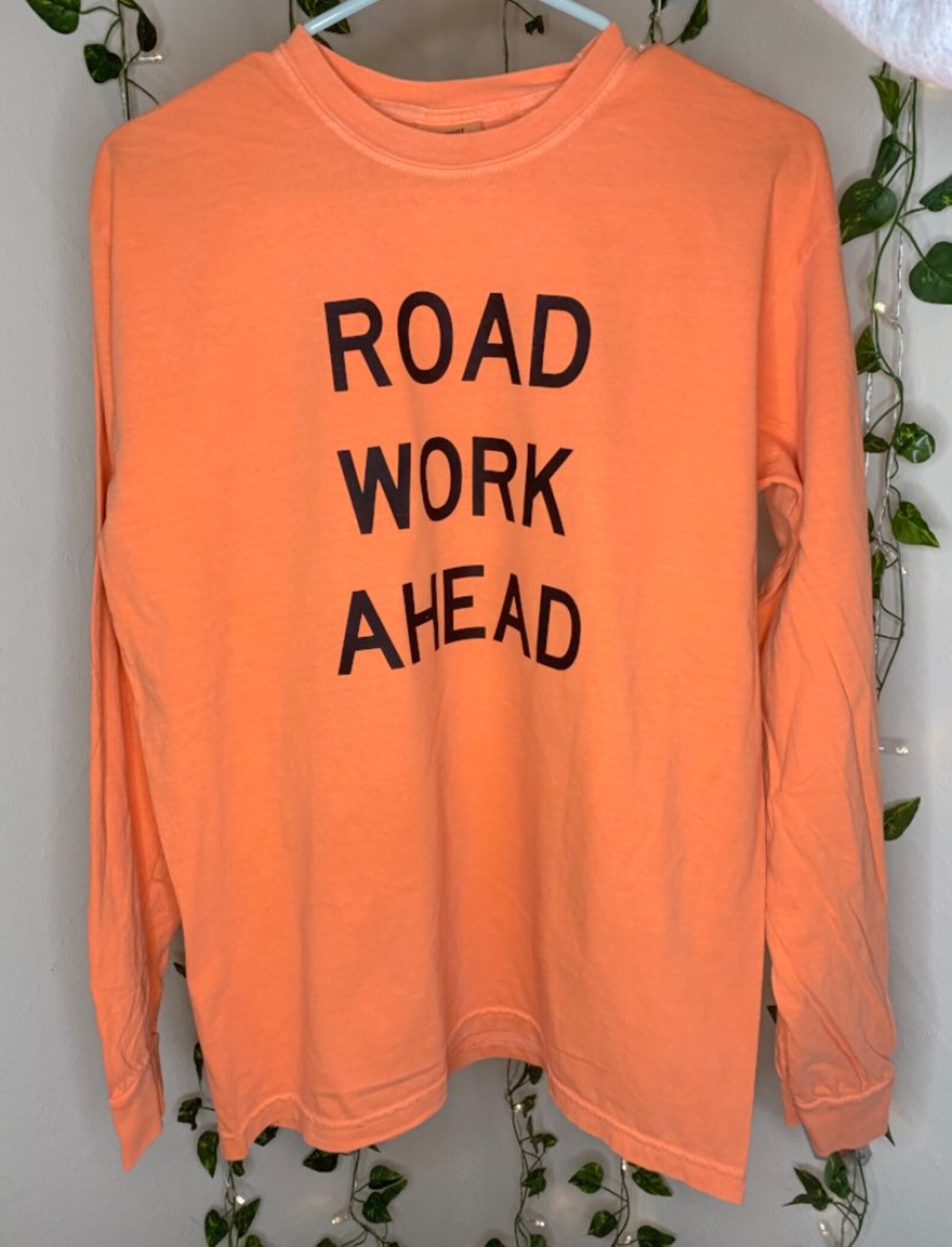 road work ahead t shirt