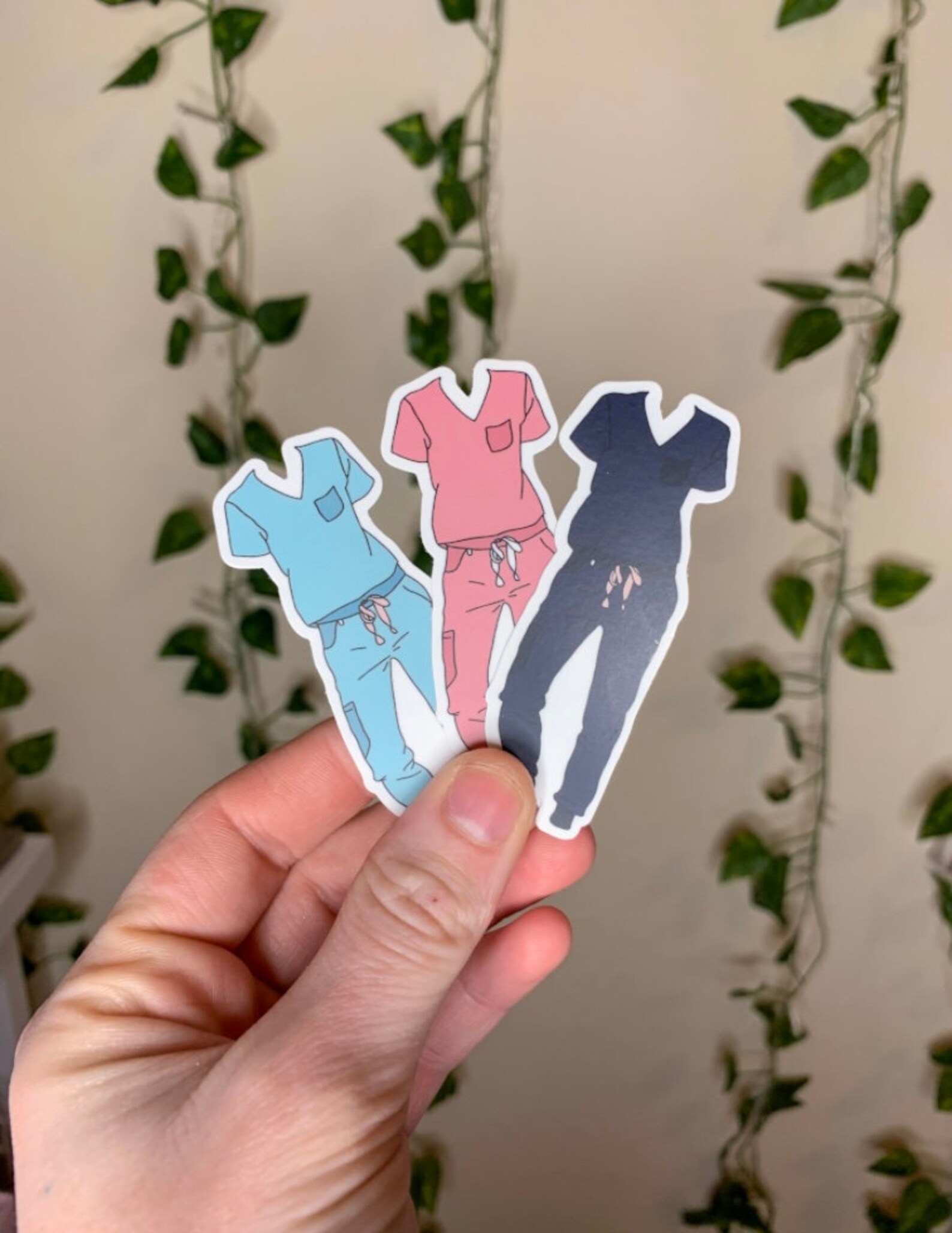 Scrub Sticker Figs Scrubs Nursing Stickers Nurse Gifts | Etsy