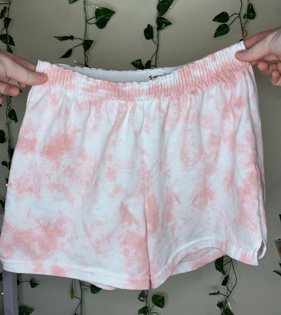 Light Pink Tie Dye Shorts Tie Dye 