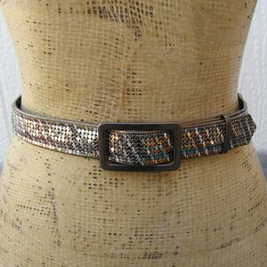 Vintage Metal Mesh Belt - Etsy display picture 2