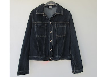 90's Denim Jacket |  Women's Denim Jacket | 100% Cotton | 90's Denim Jacket | Small Denim Jacket