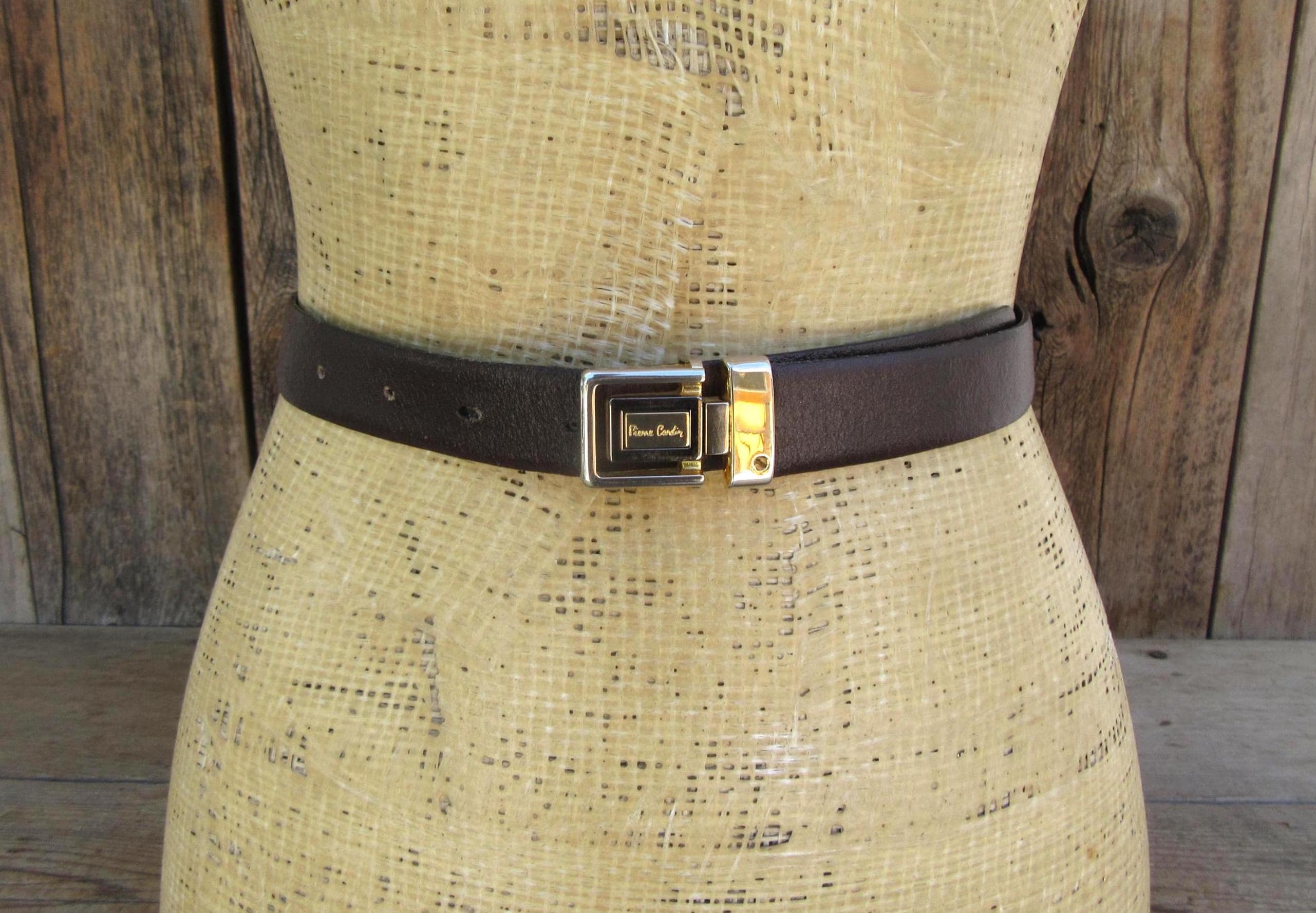 Pierre Cardin Leather Belt - Etsy display picture 2