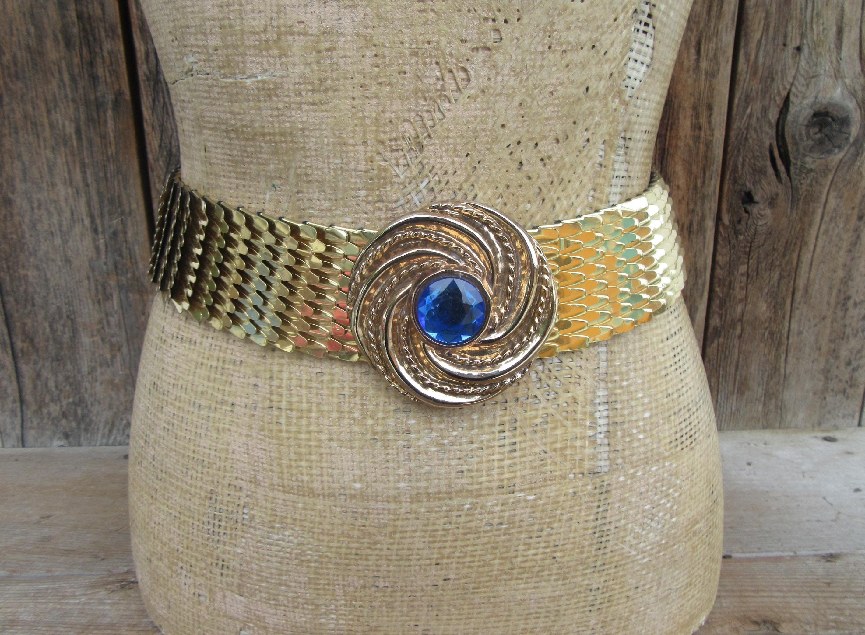 Vintage Gold Fish Scale Belts - Etsy display picture 3