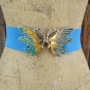 Blue Butterfly Belt - Etsy display picture 1