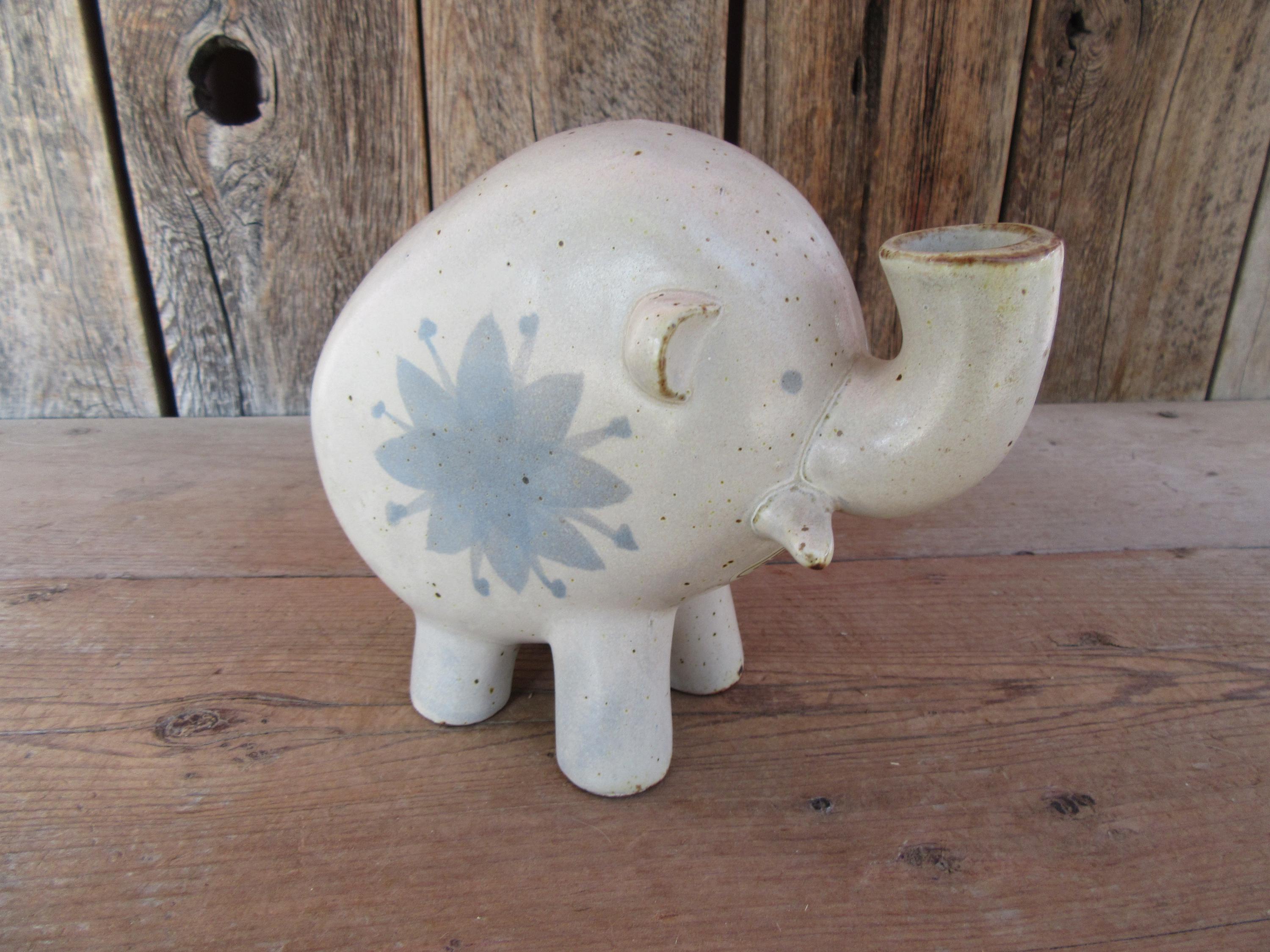 Japan Ceramic Elephant Figurine - Etsy