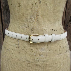 70s White Belt - Etsy display picture 1